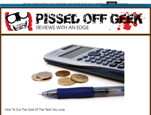 Tablet Screenshot of pissedoffgeek.com